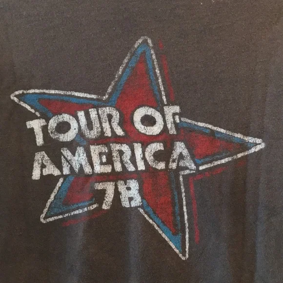 Vintage Bleached Rolling Stones band t shirt - Picture 3 of 7